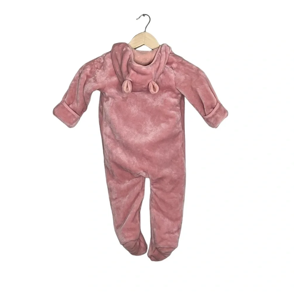 The Childrens Place Fleece Coverall Snowsuit size 12-18M